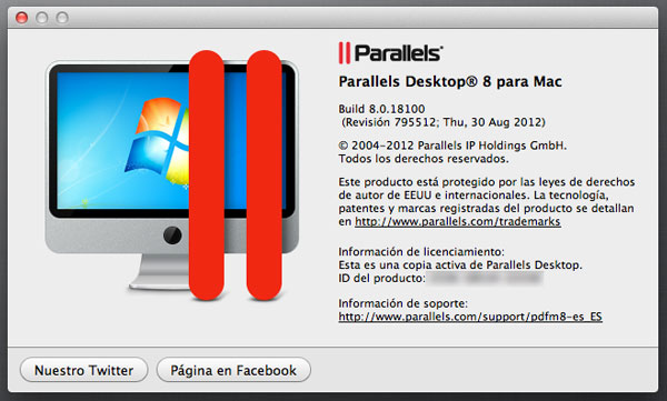 parallels for mac os up date